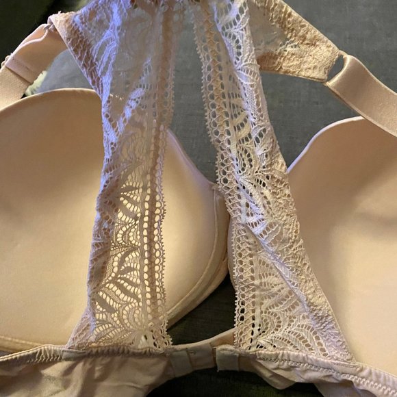 Paramour Seamless Contour Plung T-back Bra - Picture 2 of 3